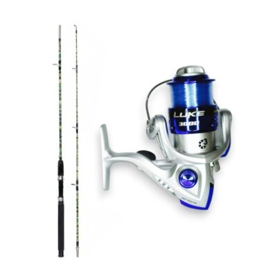 KIT VARA XINGU FORMOSA 1.80m + MOLINETE MARURI LUKE 3000